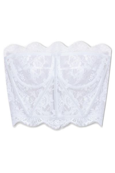 Dolce & Gabbana Floral Lace Corset Top