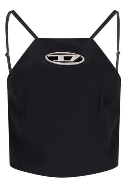 Diesel T-Wilight Logo Plaque Top