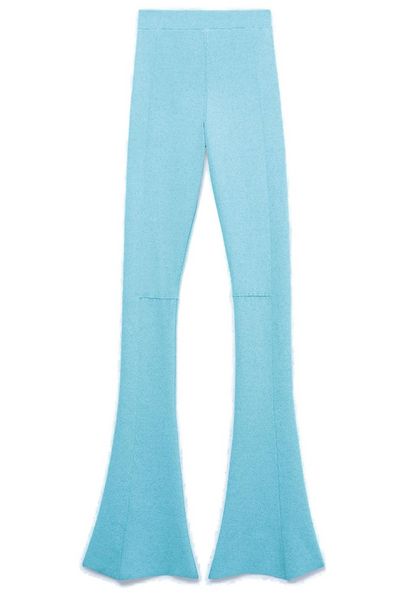 Jacquemus Ribbed Knit Bootcut Trousers