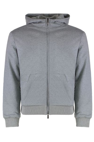 Moorer Ryanjt Zip-Up Hoodie