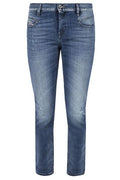 Diesel Belthy High-Waisted Fitted Jeans