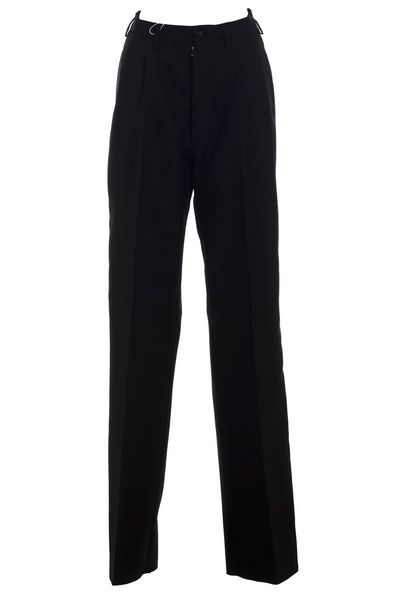 Maison Margiela High-Waist Pleated Trousers