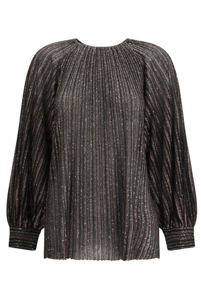 Missoni Relaxed Fit Sequin-Striped Top