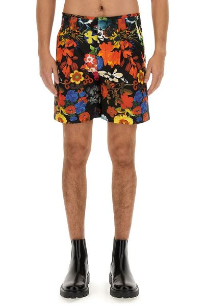 Moschino Floral-Printed Shorts