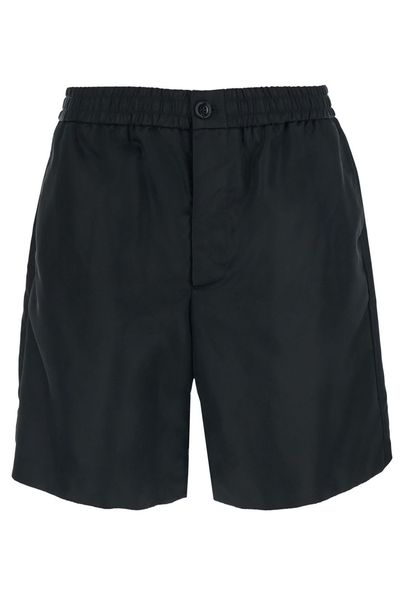 AMI Paris De Coeur Drop-Crotch Shorts