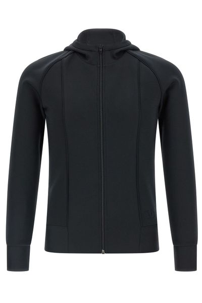 Valentino Zip-Up Long-Sleeved Hoodie