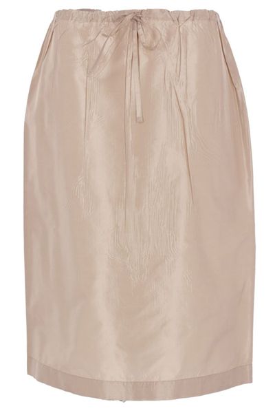 Prada Drawstring Midi Skirt