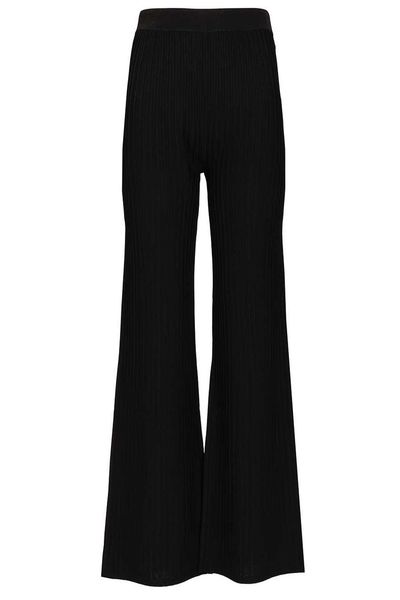 Max Mara Bello Ribbed Knitted Trousers
