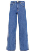 Adidas Side Stripe Straight-Leg Jeans