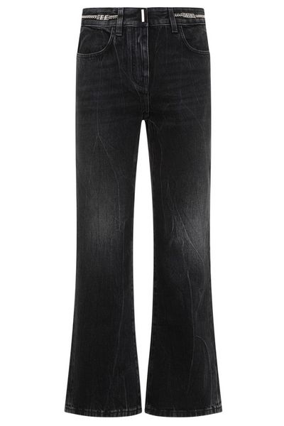Givenchy Chain Detailed Bootcut Jeans