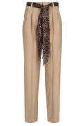 Saint Laurent Belted Pleated Pants