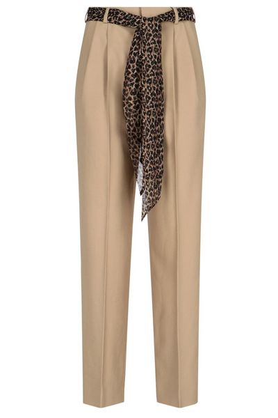 Saint Laurent Belted Pleated Pants