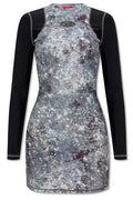 Diesel D-Vanne Long Sleeved Mini Dress