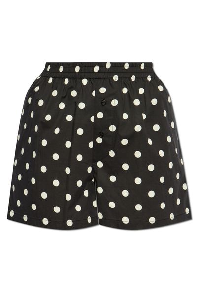 Moschino Polka-Dot Elasticated Waistband Shorts