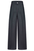 Max Mara Button Detailed Wide-Leg Jeans