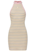 Amiri Ribbed Striped Knitted Dress