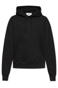 AMI Paris Long-Sleeved Drawstring Hoodie