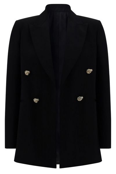 Lanvin Button Embellished Tailored Blazer