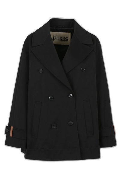 Herno Double Breasted Peacoat