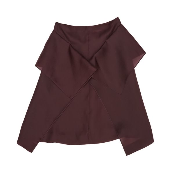 Khaite Nina Ruffled Midi Skirt
