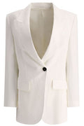 Brunello Cucinelli Single Breasted Tailored Blazer