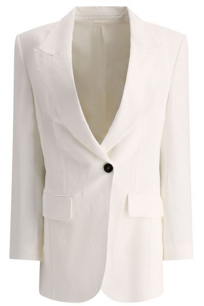 Brunello Cucinelli Single Breasted Tailored Blazer