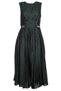 'S Max Mara Stmwally Pleated Sleeveless Midi Dress