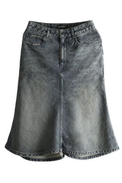 Balenciaga Godet Mini Skirt