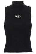 Diesel M-Onervax Ribbed-Knit Turtleneck Top