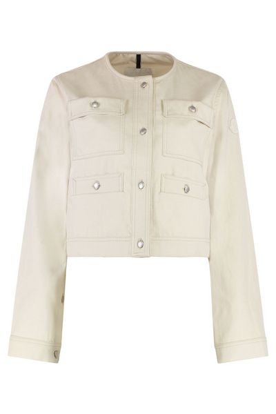 Moncler Crewneck Cropped Blend Jacket