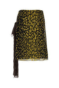 Ferragamo Printed Midi Skirt