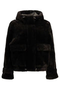 Blancha Hooded Fur Jacket