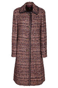 Etro Frayed Tweed Coat
