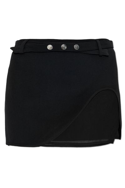 The Attico Belted Mini Skirt