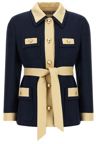 Valentino Garavani Caban Belted Jacket