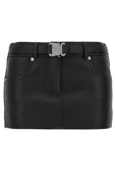 1017 ALYX 9SM Leather Buckle Mini Skirt