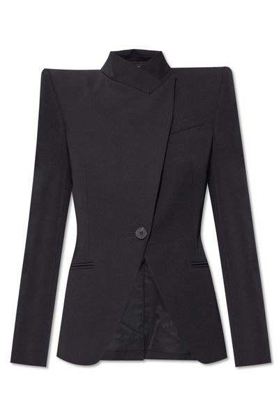 Alexander McQueen Twisted Spliced Jacket