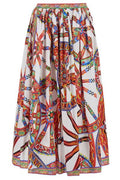 Dolce & Gabbana Carretto Printed Midi Skirt