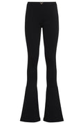 Prada Low-Rise Ribbed-Knit Trousers