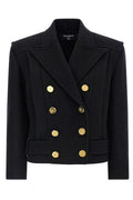 Balmain Double Breasted Long-Sleeved Coat