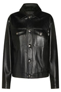 Bottega Veneta Long Sleeved Leather Jacket