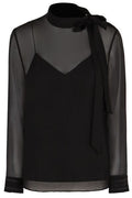 Gucci Layered Sheer Detailed Blouse