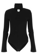 Courrèges Cut-Out Long-Sleeved Bodysuit