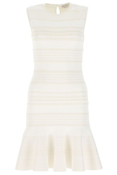 Alexander McQueen Striped Mini Dress