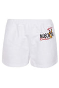 Moschino Logo Embroidered Shorts