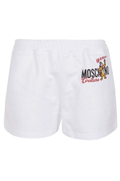 Moschino Logo Embroidered Shorts