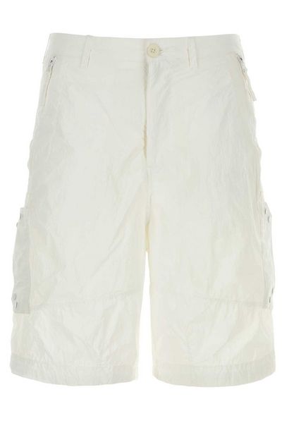 Ten C Logo-Appliqué Drawstring Hem Bermuda Shorts