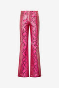 Roberto Cavalli Glossy Flared Pants