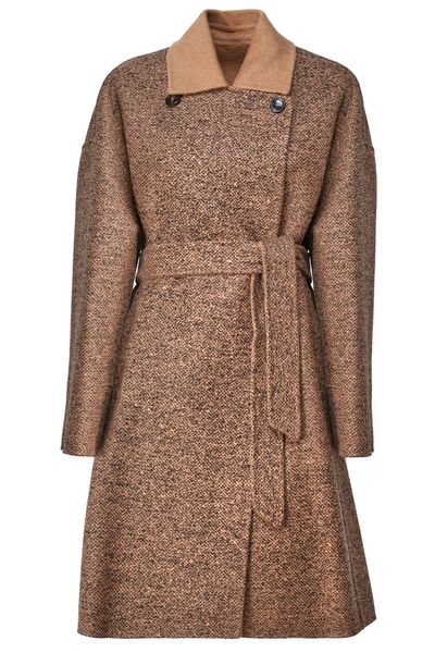 Max Mara Double-Breasted Belted Coat