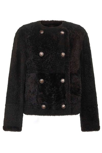 Brunello Cucinelli Double-Breasted Long Sleeved Jacket